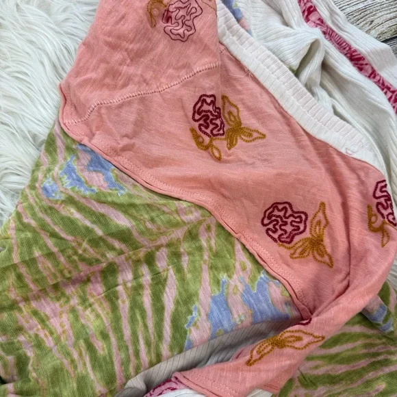 Free People Rare Wherever Tee Flare Sleeves - Picture 8 of 8